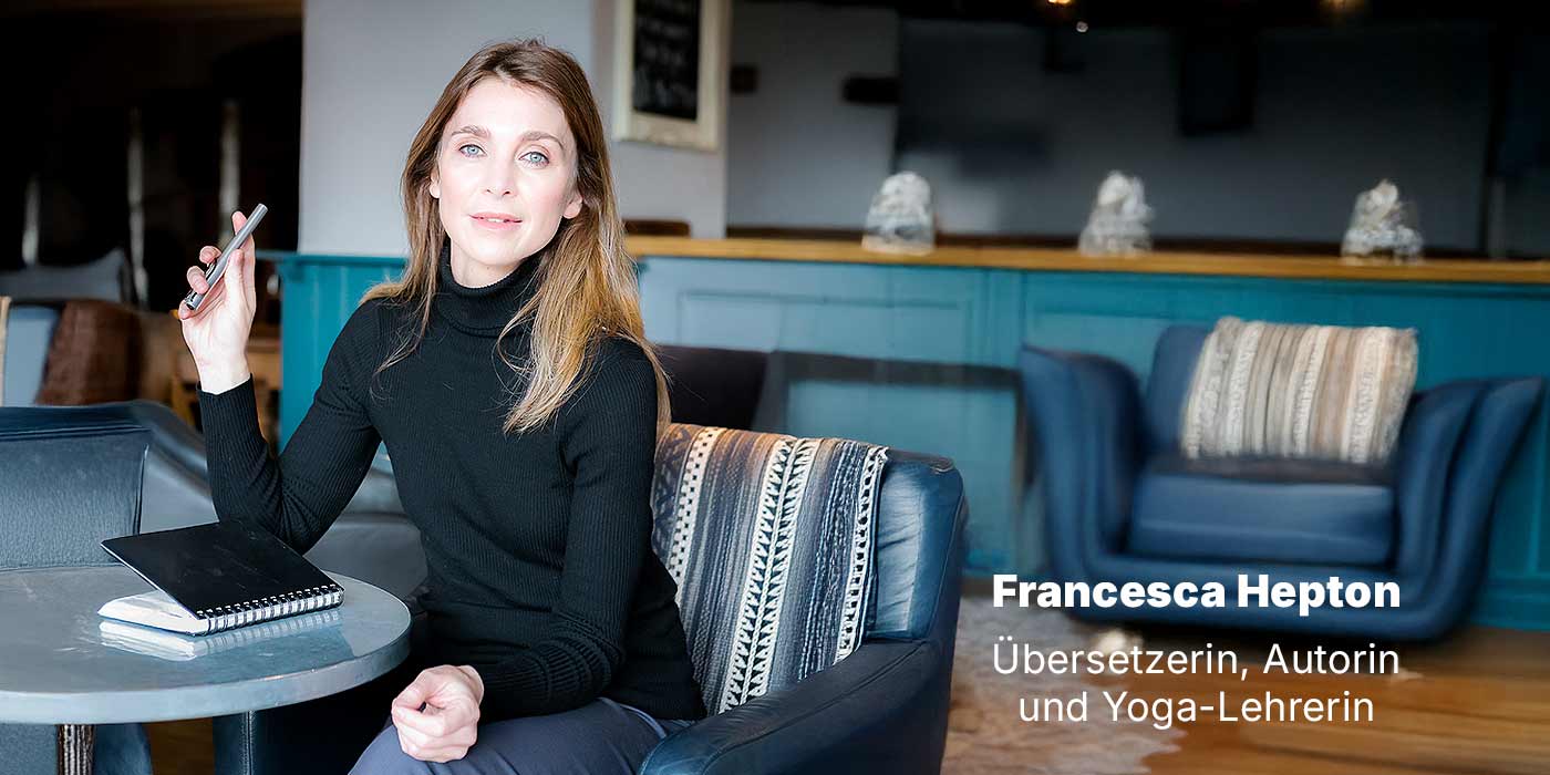 Francesca Hepton im Interview